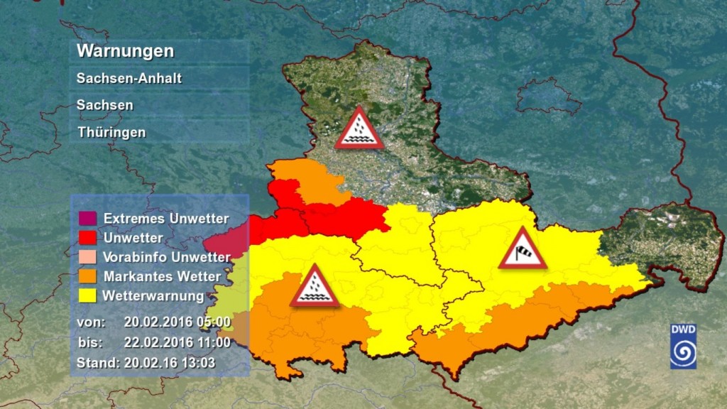 WARNLAGEBERICHT für Sachsen-Anhalt