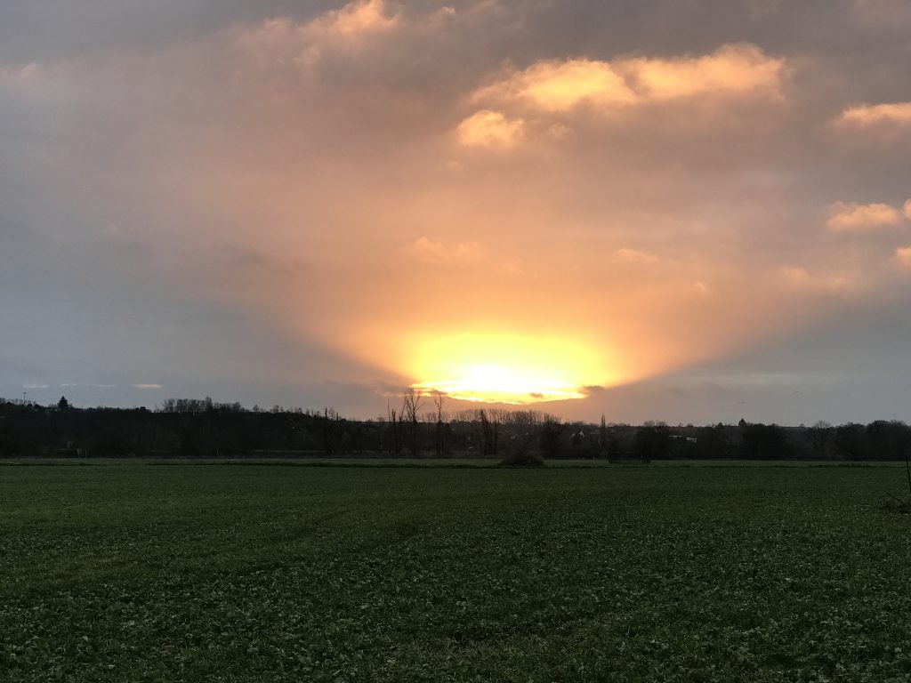 Winter Bilder Wetterstation Brachwitz