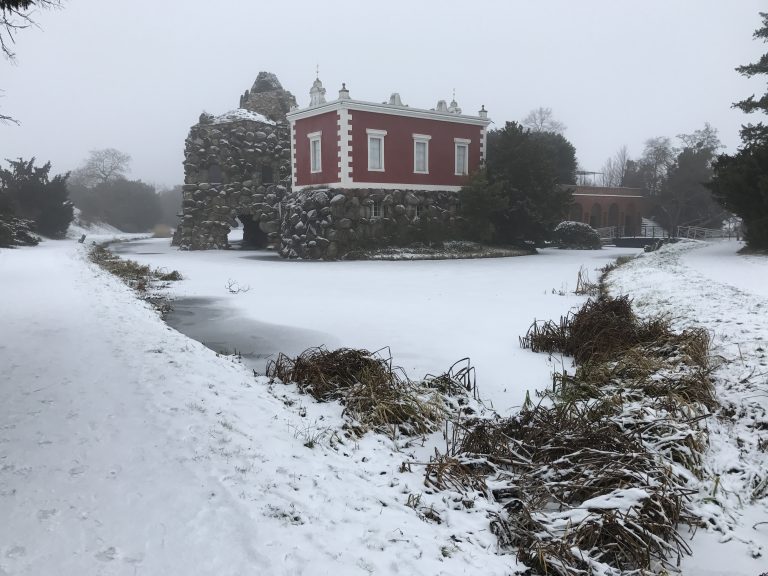 Winter Bilder Wetterstation Brachwitz