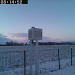 Winter Bilder Wetterstation Brachwitz