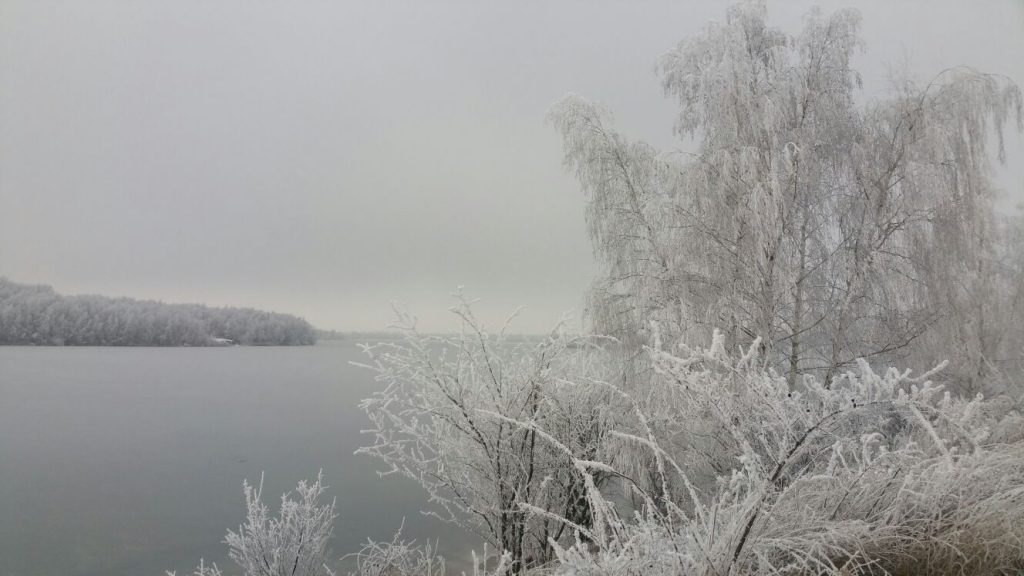 Winter Bilder Wetterstation Brachwitz
