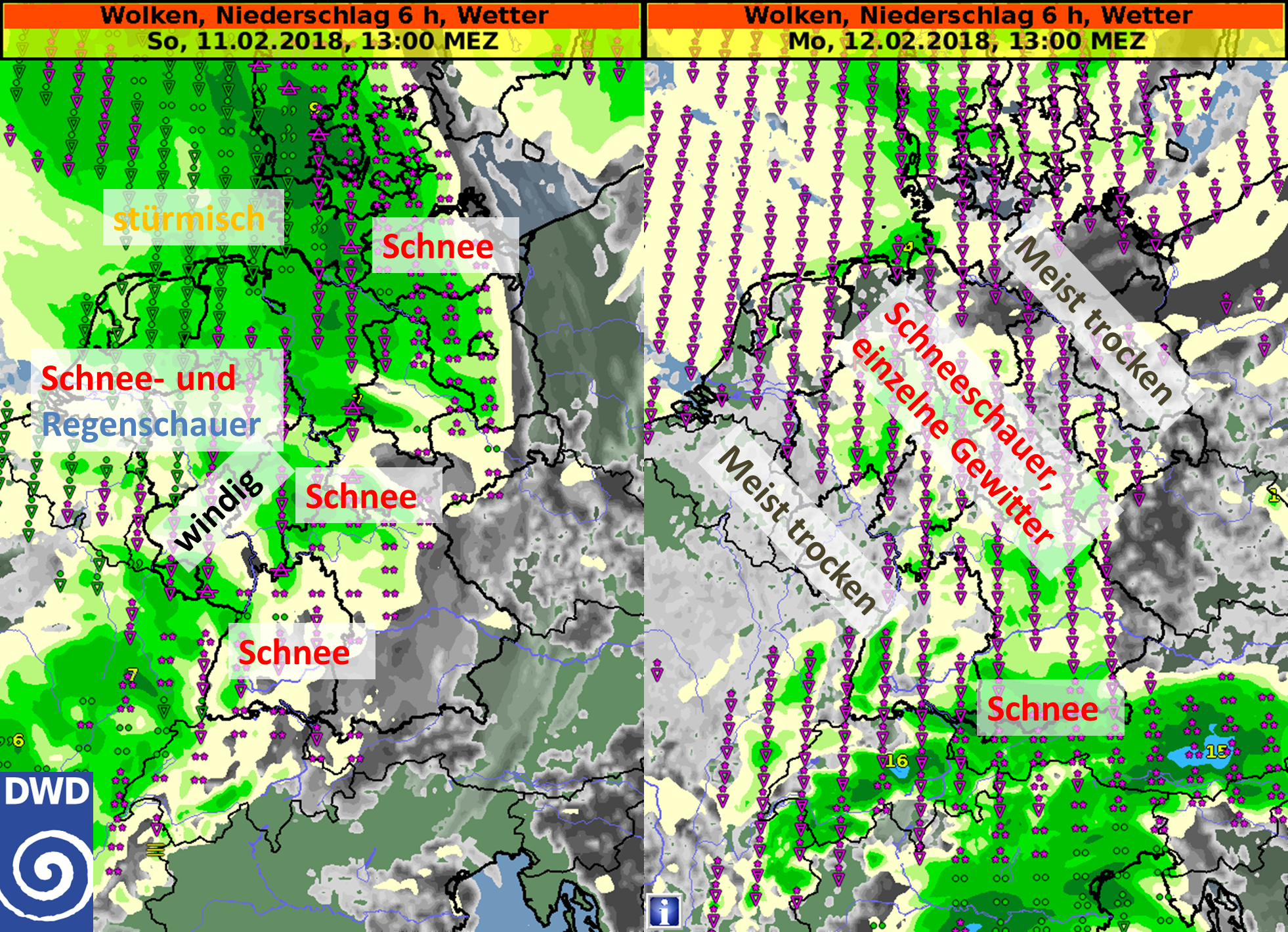 Vom Himmel regnet es nicht nur Kamelle